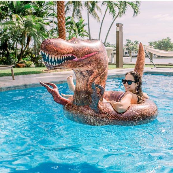 Pool Candy  PC2648TR Jumbo 48 T-Rex Dinosaur Tube