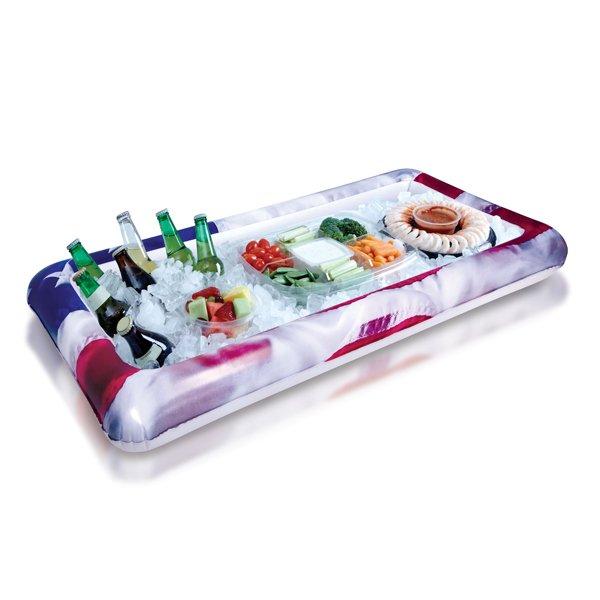 Pool Candy  US2114US Stars and Stripes Buffet Inflatable Cooler