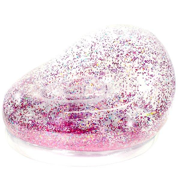 Pool Candy  AC3020PKG AirCandy Pink Inflatable Glitter Pool Chair