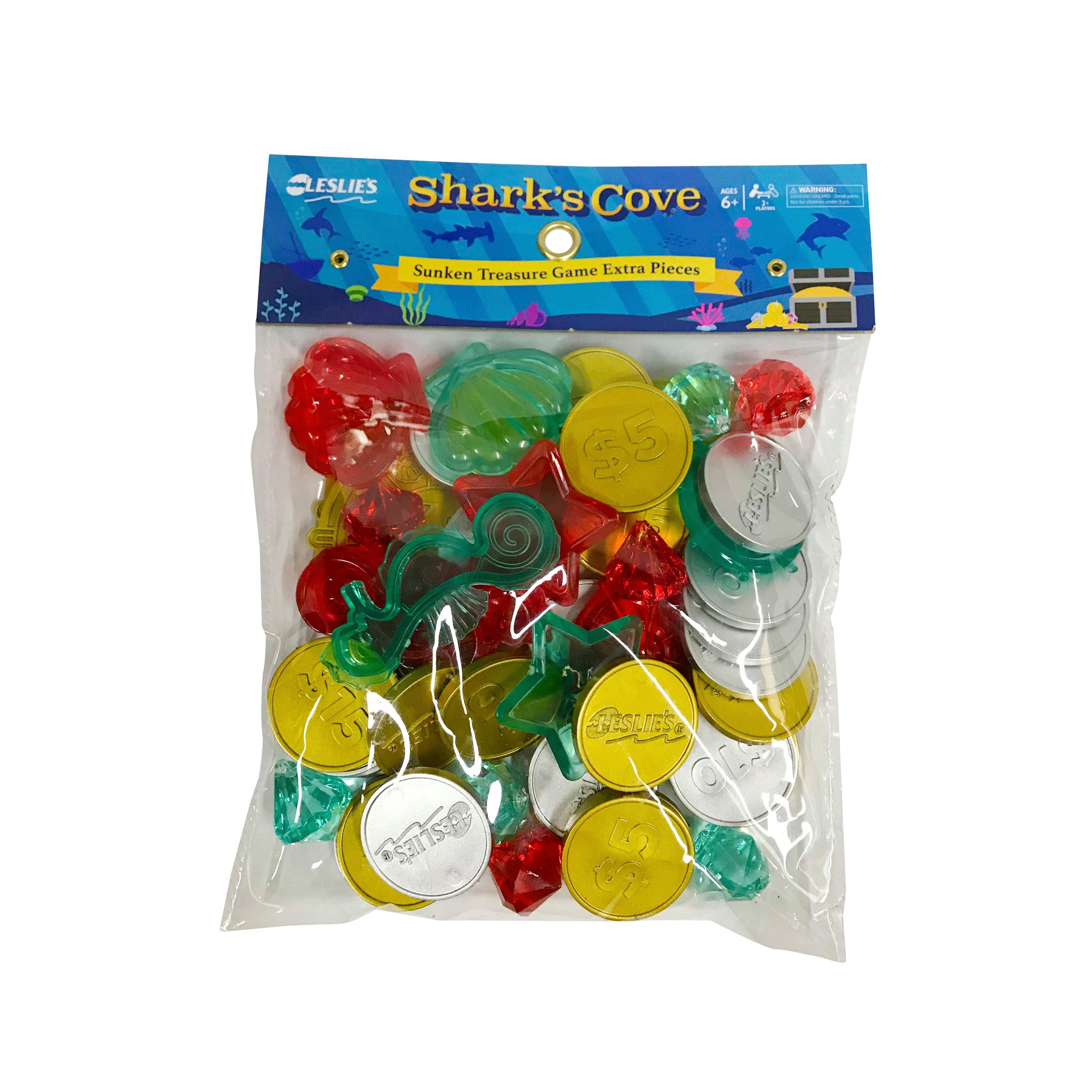 Leslie's  Shark's Cove Sunken Treasure Chest Extra Pieces