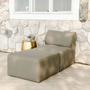 Patio 2-Piece Sectional Couch, Castor Gray