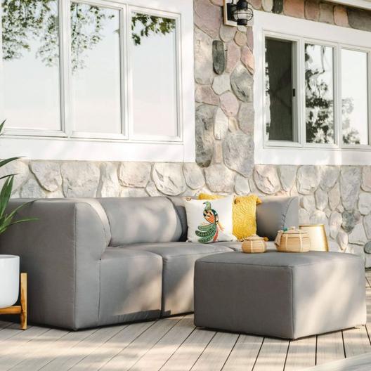 Big Joe Patio 4 Piece Sectional Couch