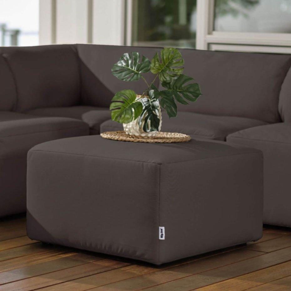 Big Joe  Patio Ottoman Castor Gray