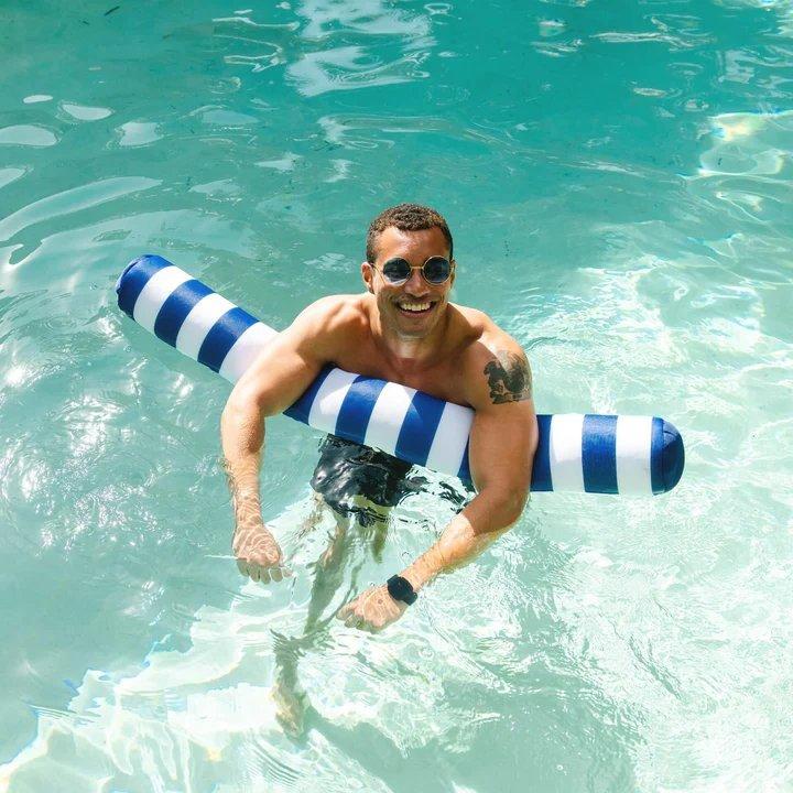 Big Joe  Americana Nautical Stripe Pool Noodle