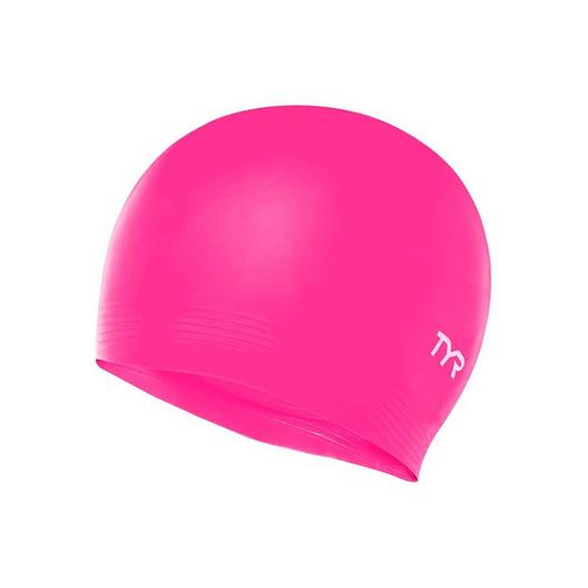 TYR  Latex Adult Swim Cap  Pink