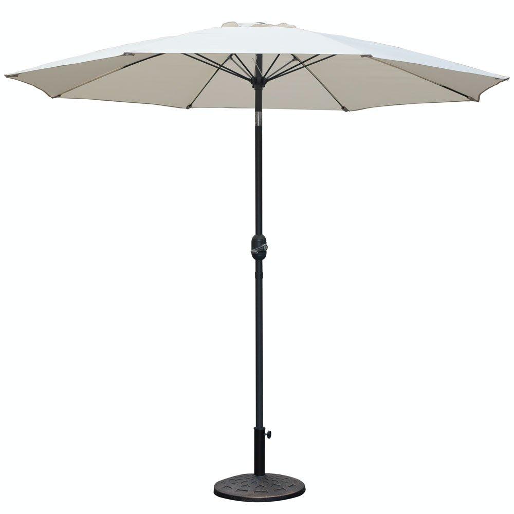 Westbay  9 ft Market Umbrella  Beige