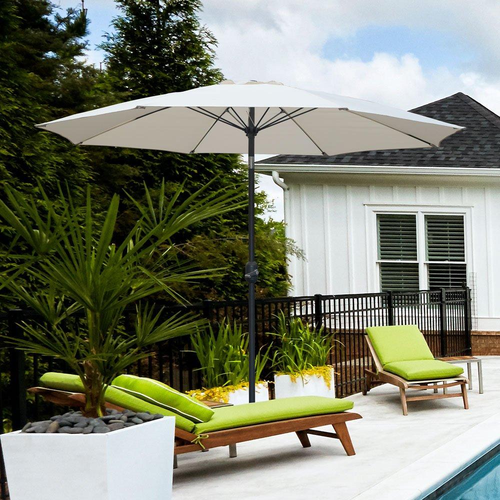 Westbay  9 ft Market Umbrella  Beige