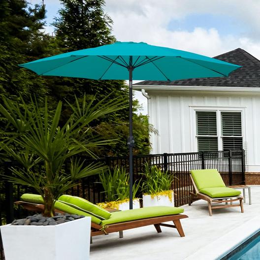 Teal Patio Umbrella