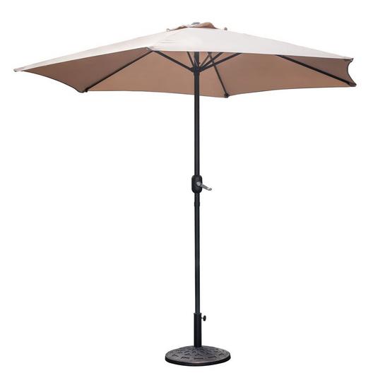 Westbay  9 ft Steel Umbrella  Khaki