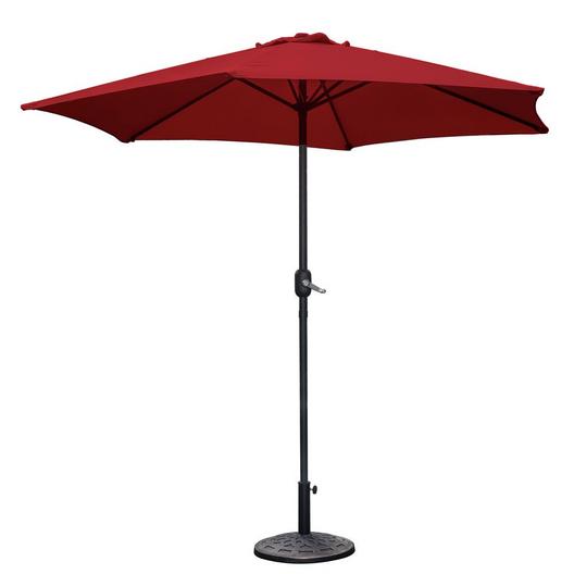 Westbay  9 ft Steel Umbrella  Maroon