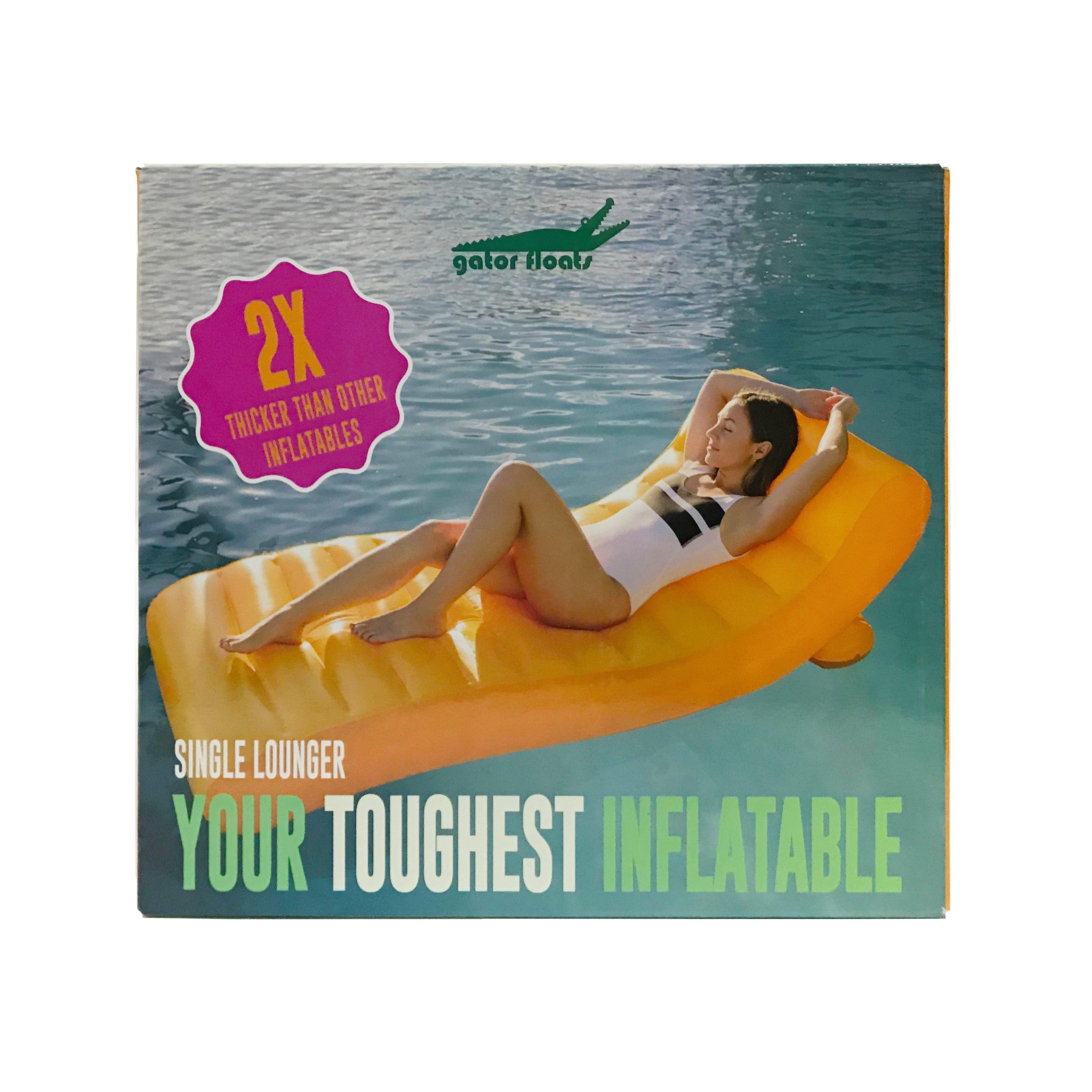 Gator Floats  Single Pool Lounger