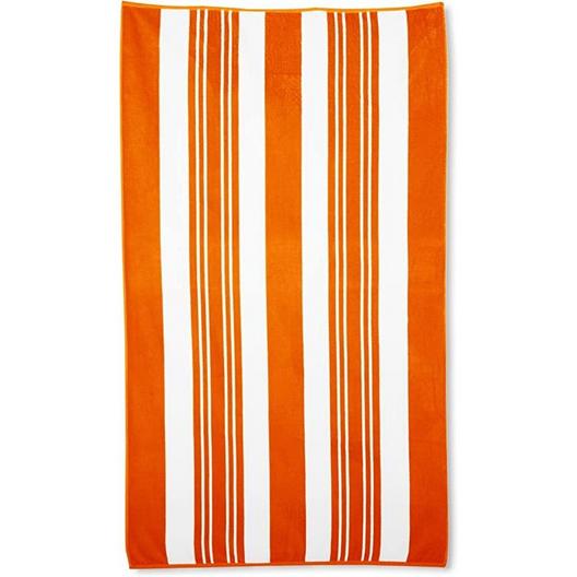 Leslie's  Sorento Stripe Pool Towel Orange