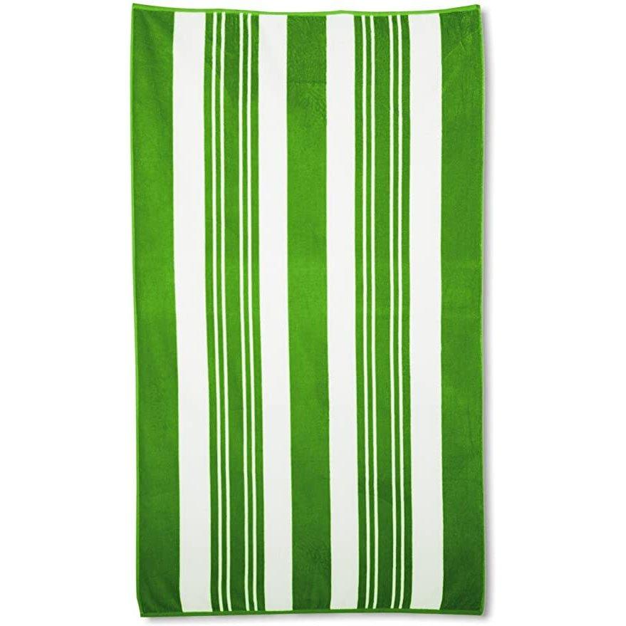 Leslie's  Sorento Stripe Pool Towel Lime