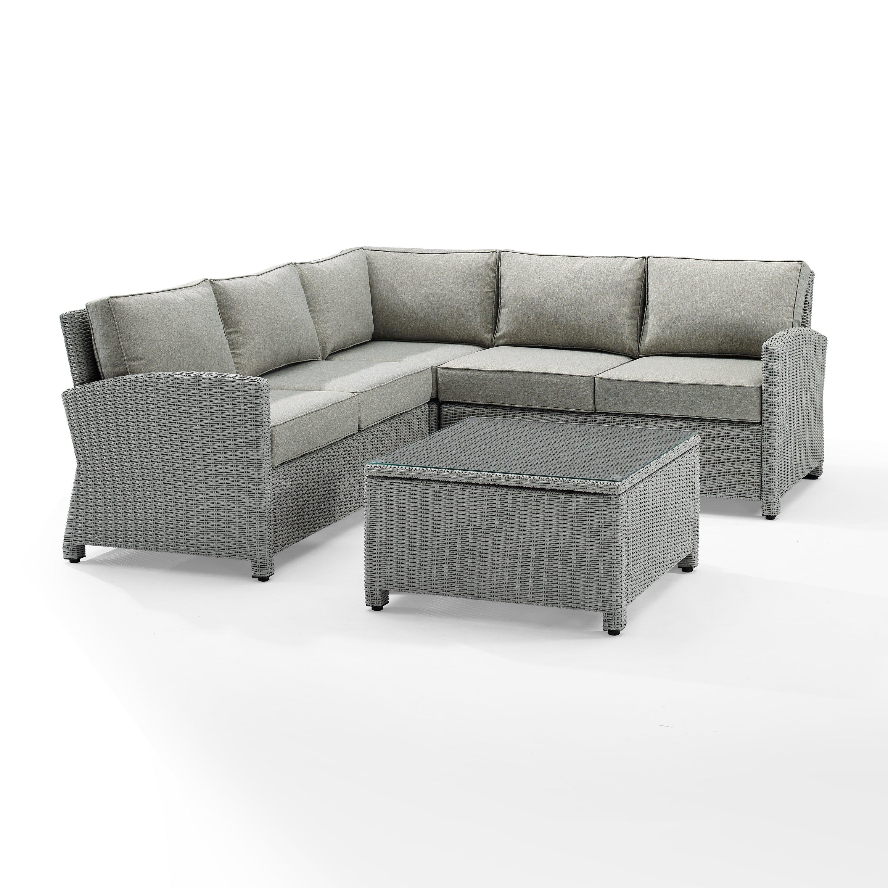 Crosley  BRADENTON 4PC WICKER SET