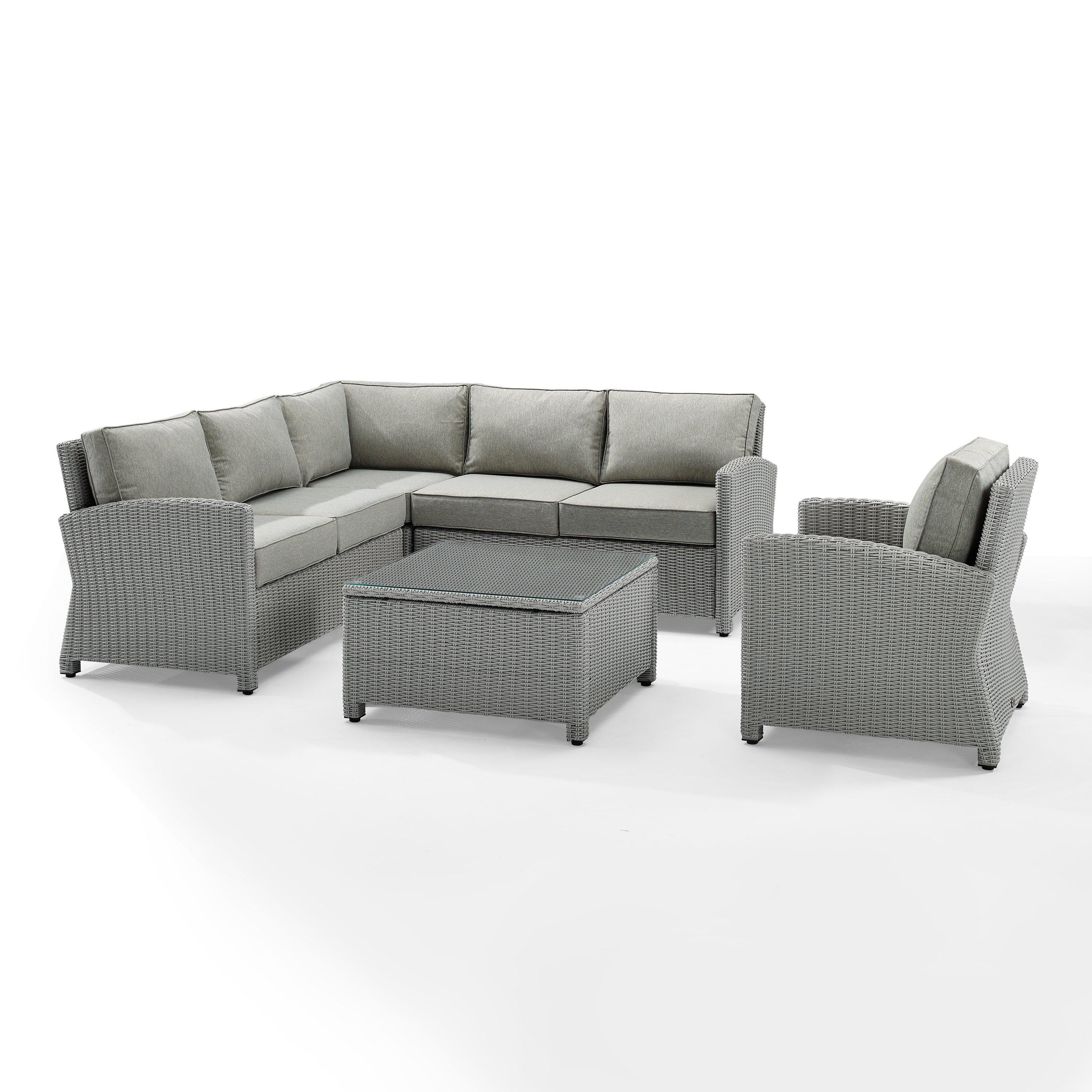 BRADENTON 5PC WICKER SET