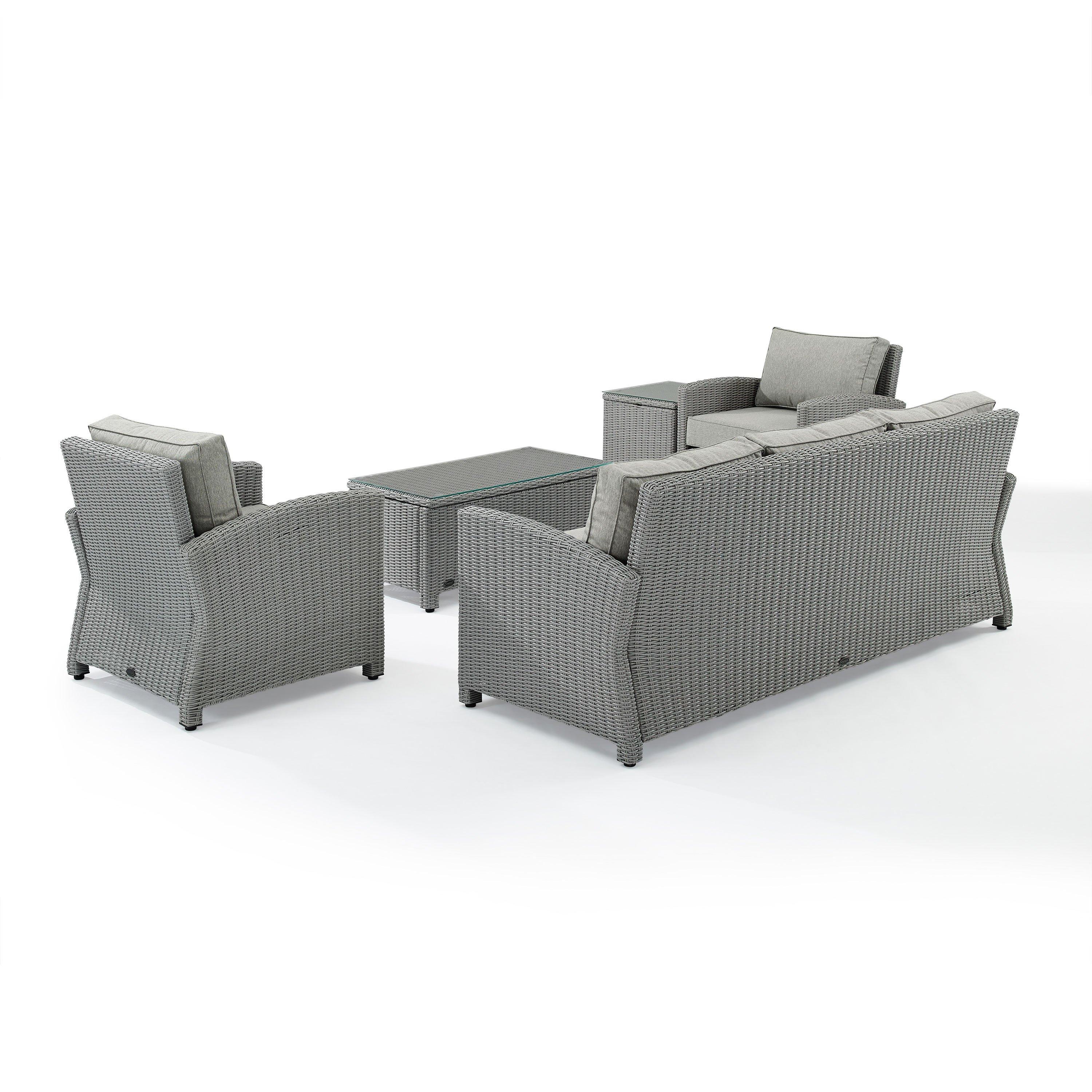 BRADENTON 5PC  WICKER SOFA SET