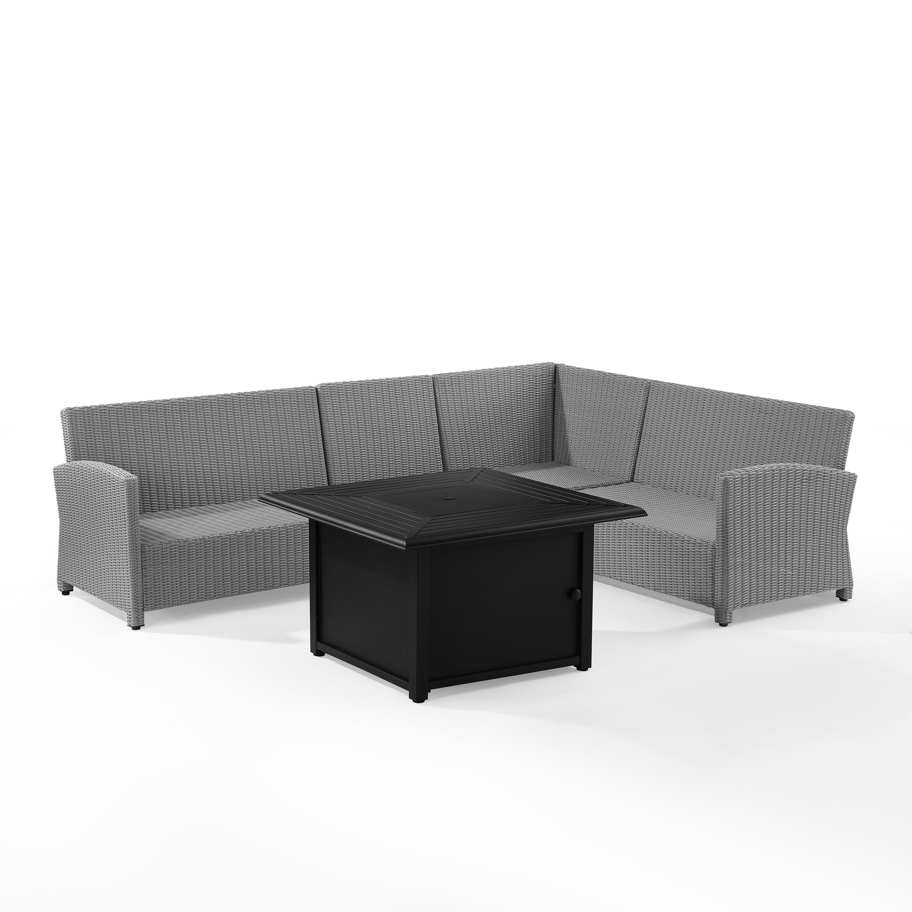 BRADENTON 5PC  SET W/FIRETABLE