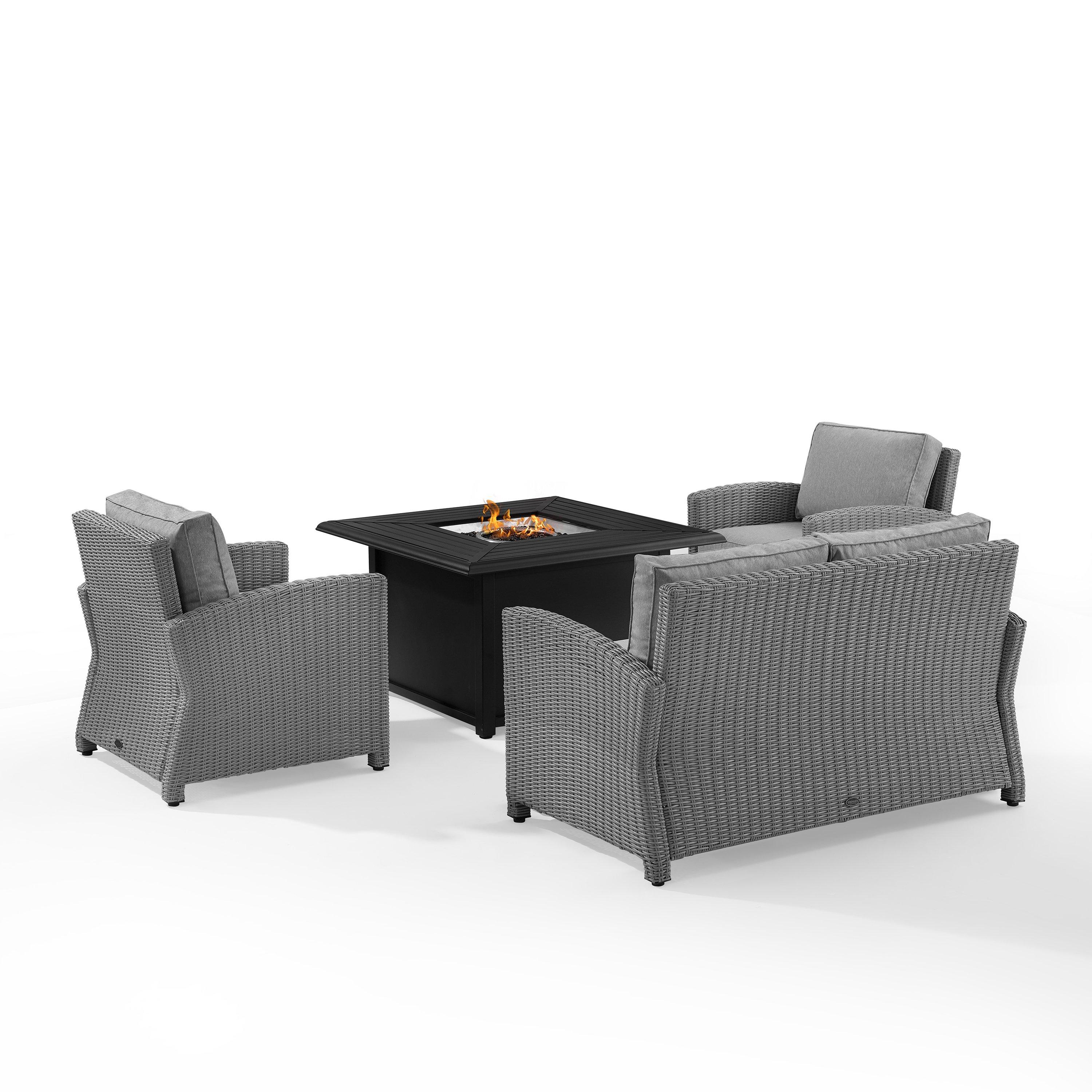 BRADENTON 4PC SET W/FIRE TABLE