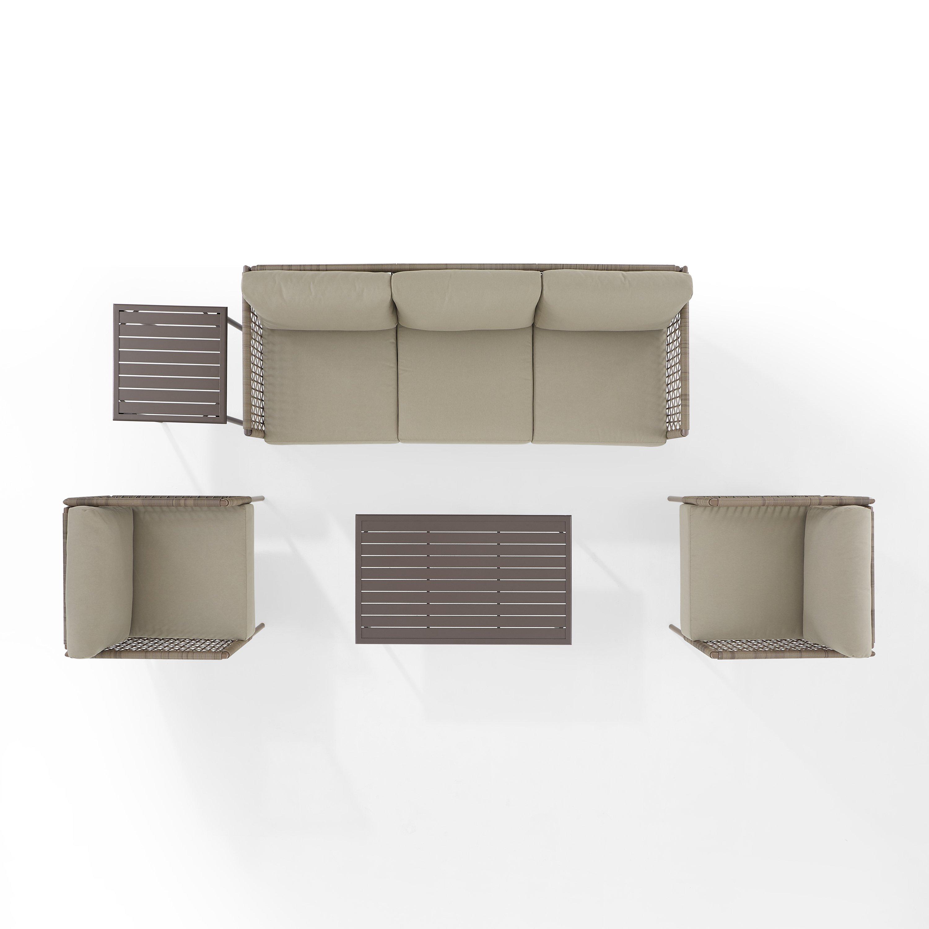 Crosley  CALI BAY 5PC SOFA SET
