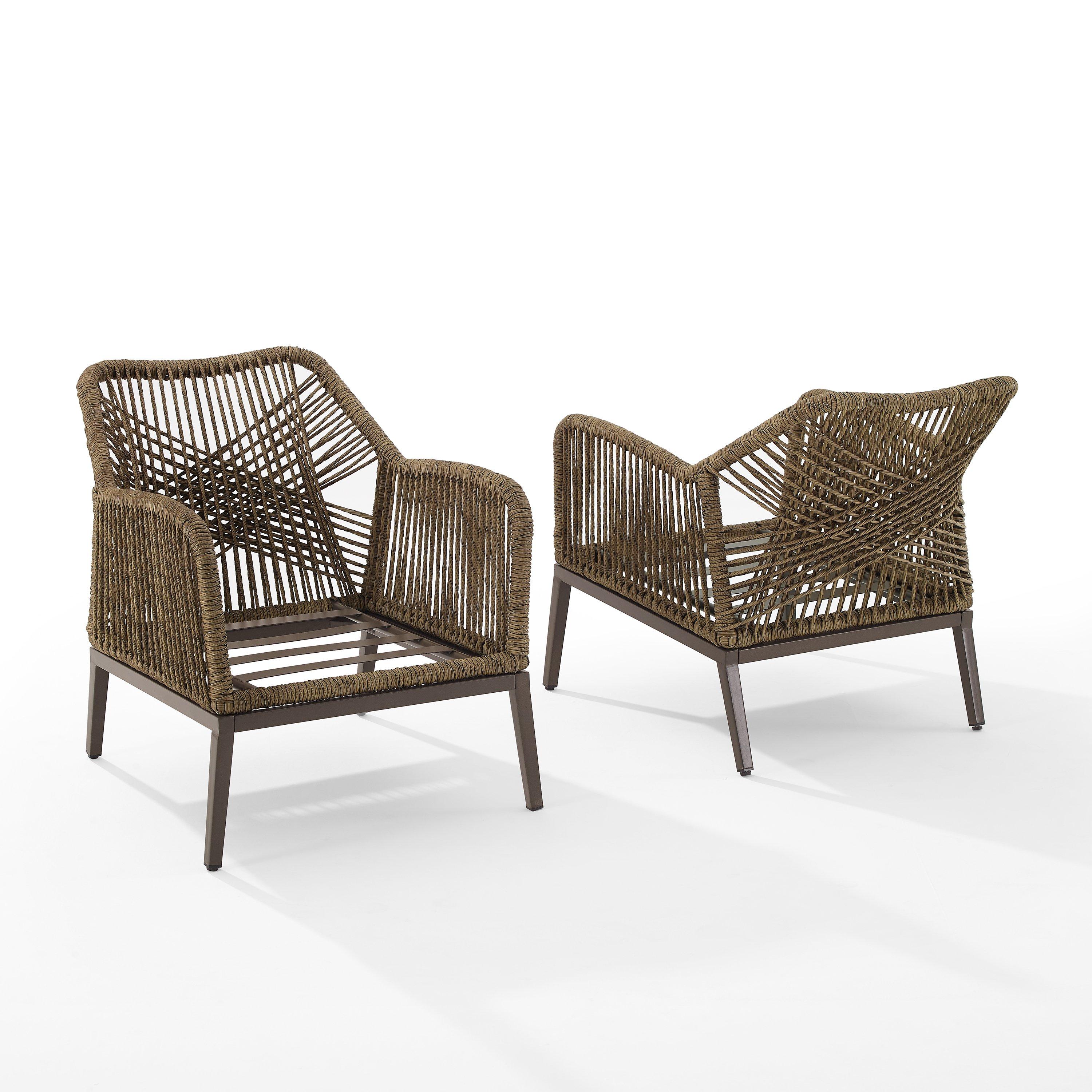 HAVEN 2PC WICKER CHAIR SET