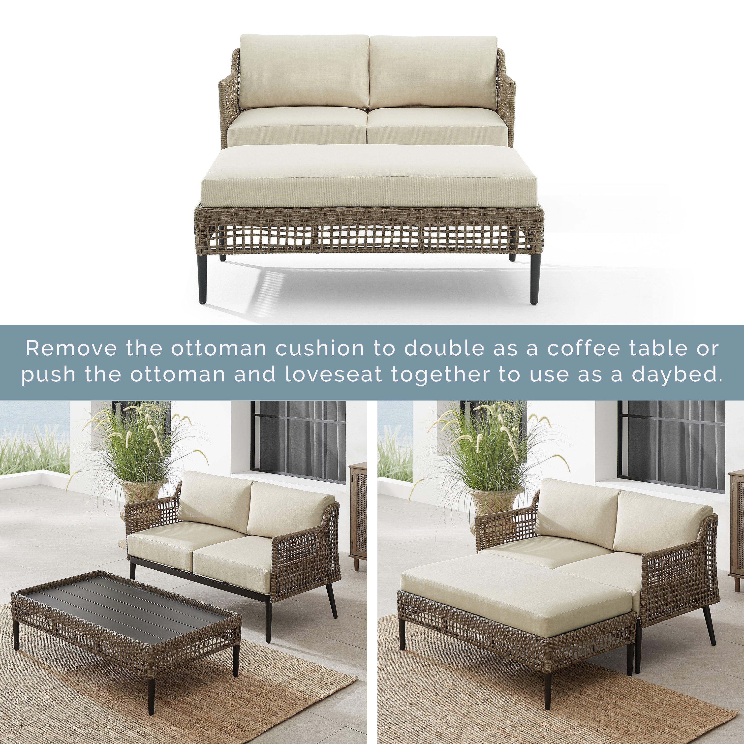 SOUTHWICK 2PC  WICKER SET