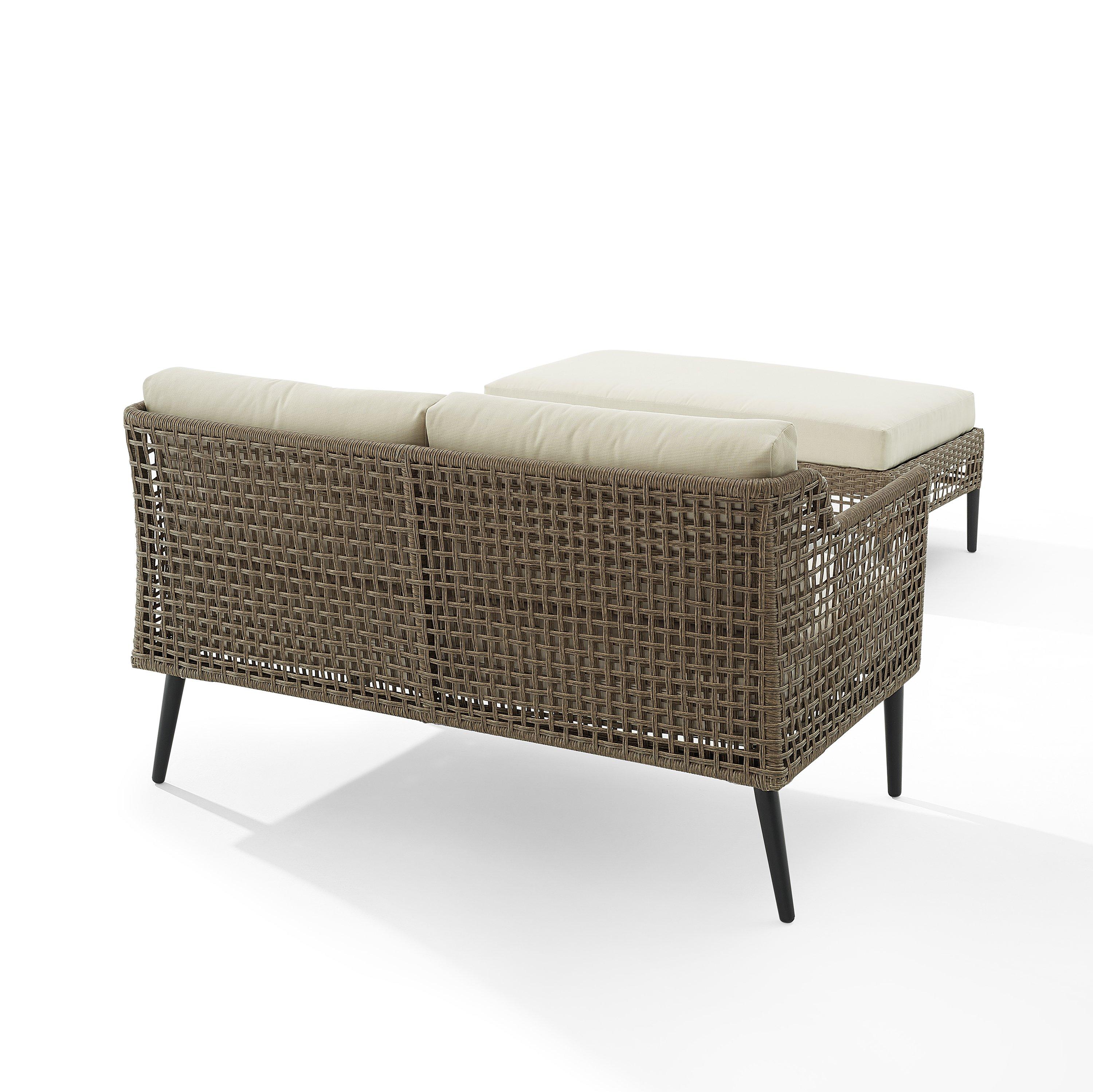 SOUTHWICK 2PC  WICKER SET