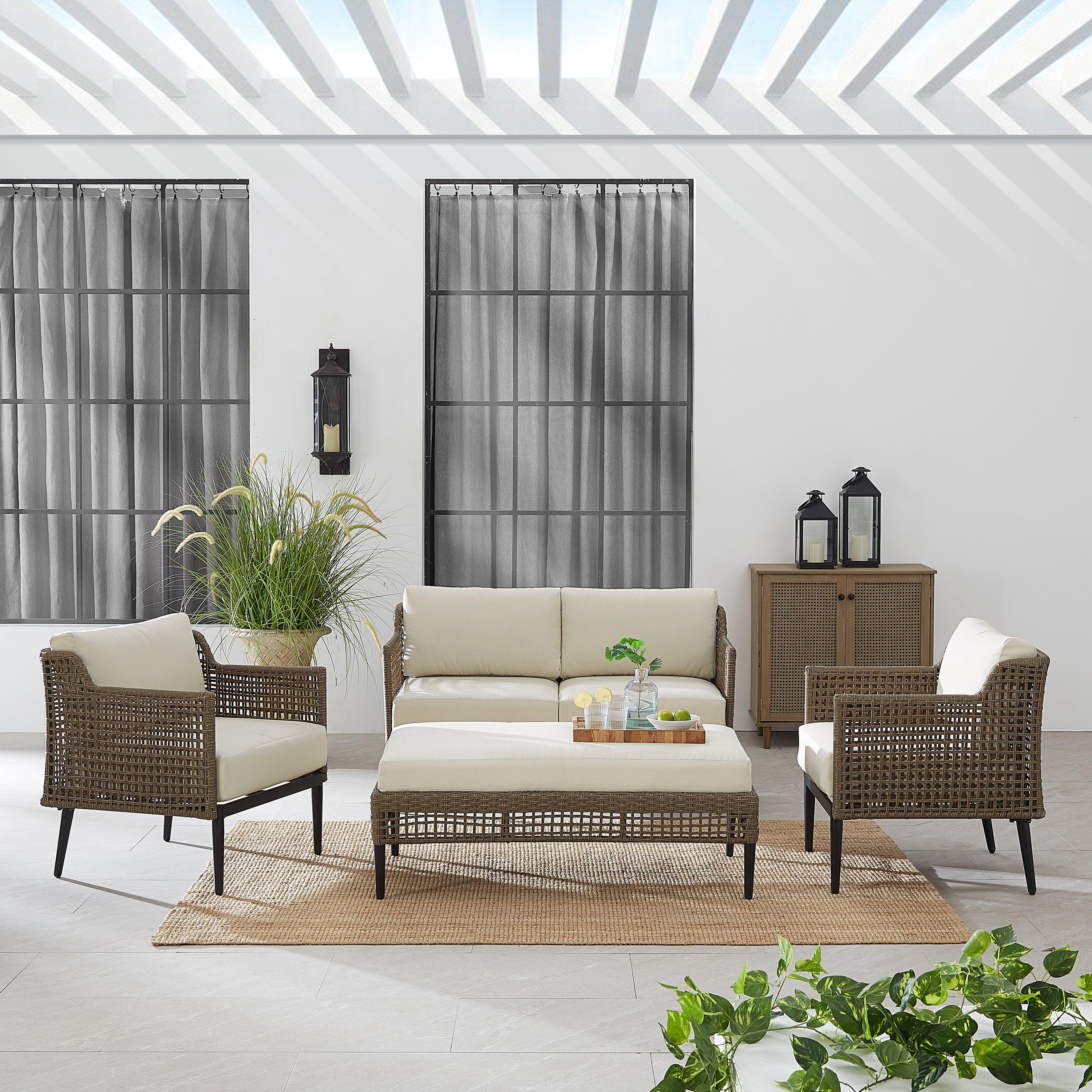 Crosley  SOUTHWICK 4PC WICKER SET