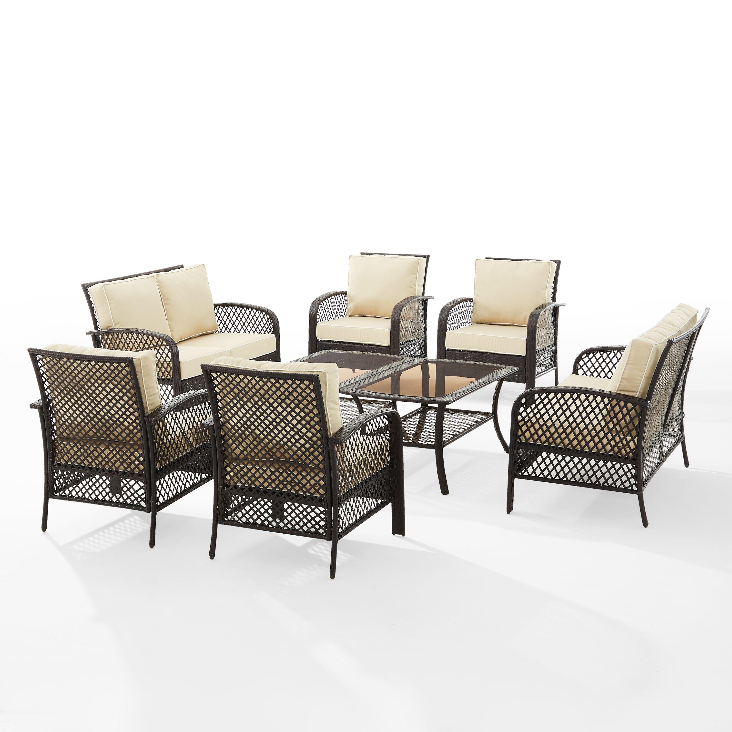 TRIBECA 8PC WICKER SET