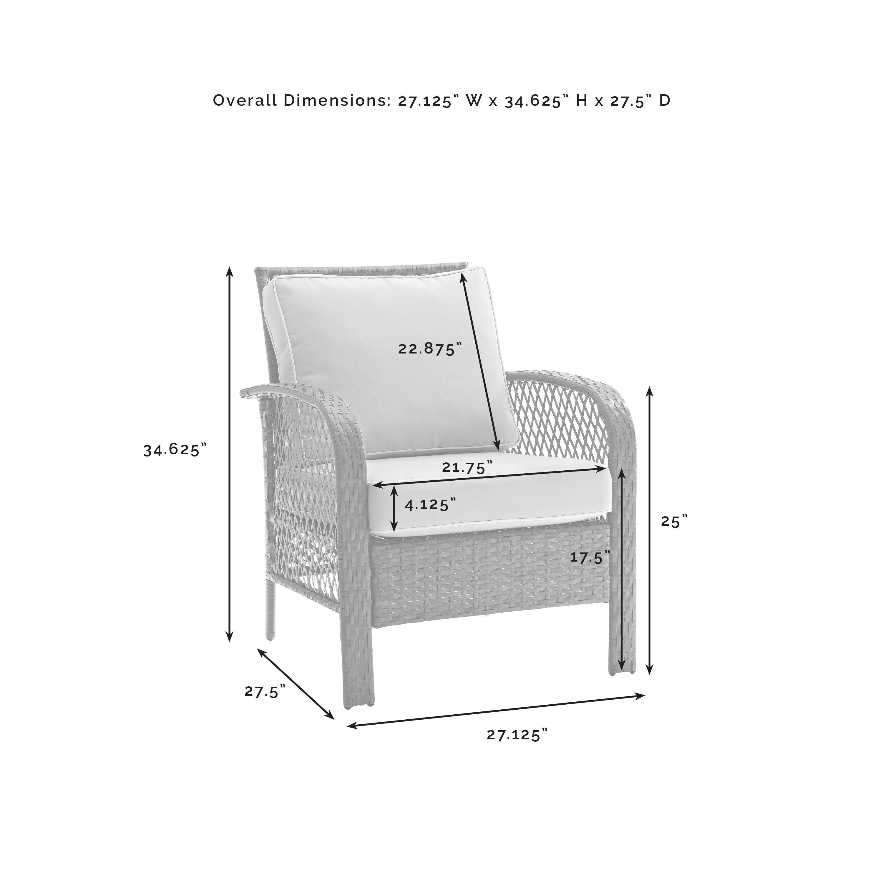 Crosley  TRIBECA 8PC WICKER SET