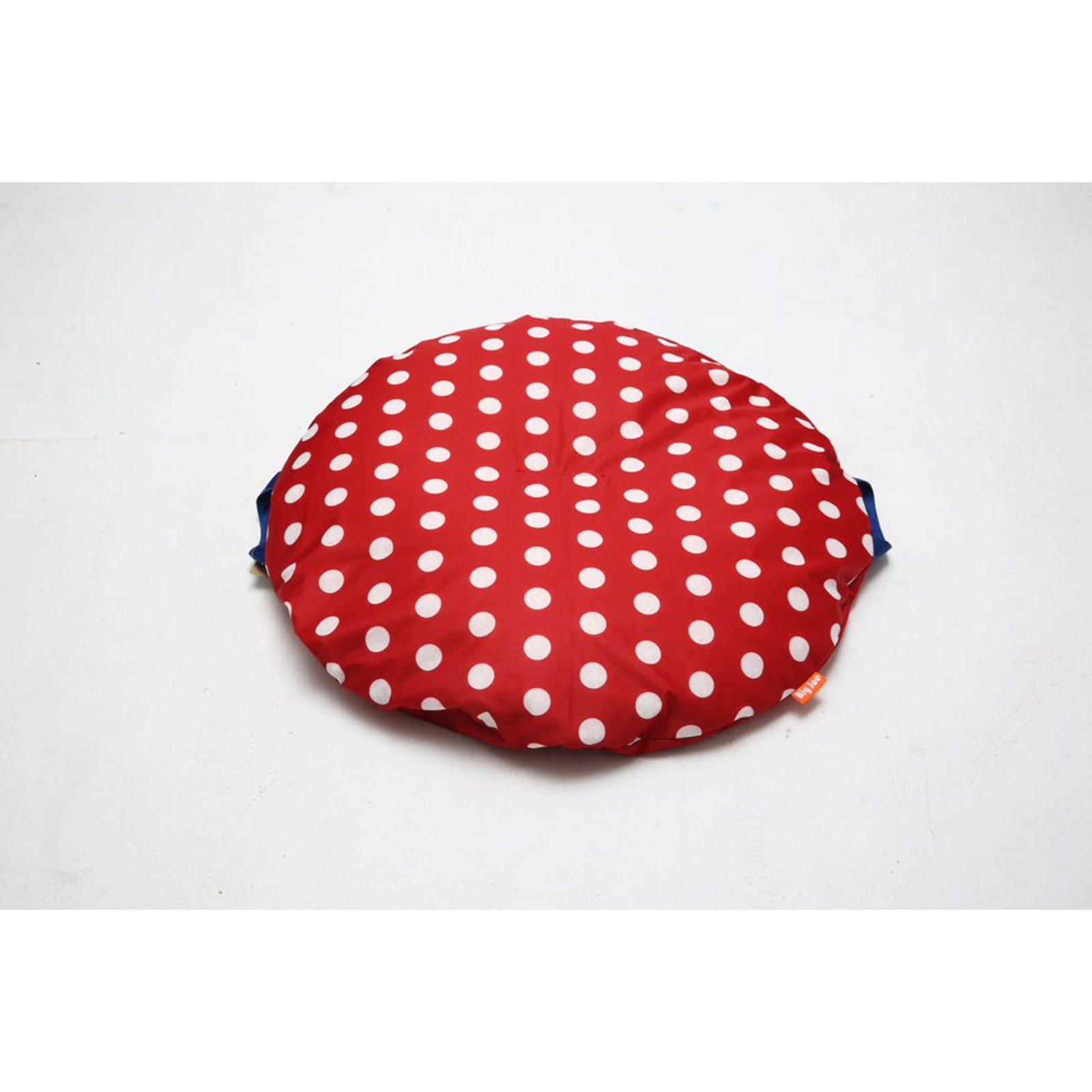 36" Round Fabric Pool Float, Red Dot