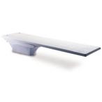 Inter-Fab  DB8WW Duro-Beam 8 Diving Board Only White with White Top Tread