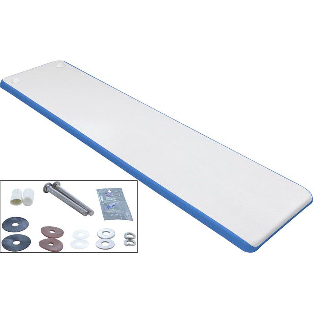 Inter-Fab  Duro-Beam 6 Diving Board Only with White Tread Blue
