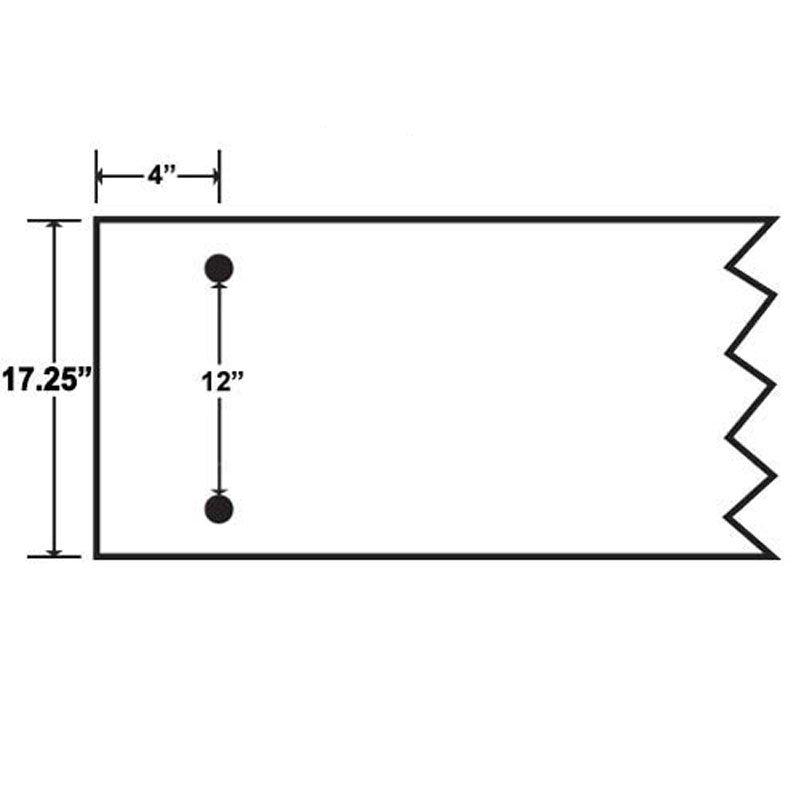 Inter-Fab  DB8WW Duro-Beam 8 Diving Board Only White with White Top Tread