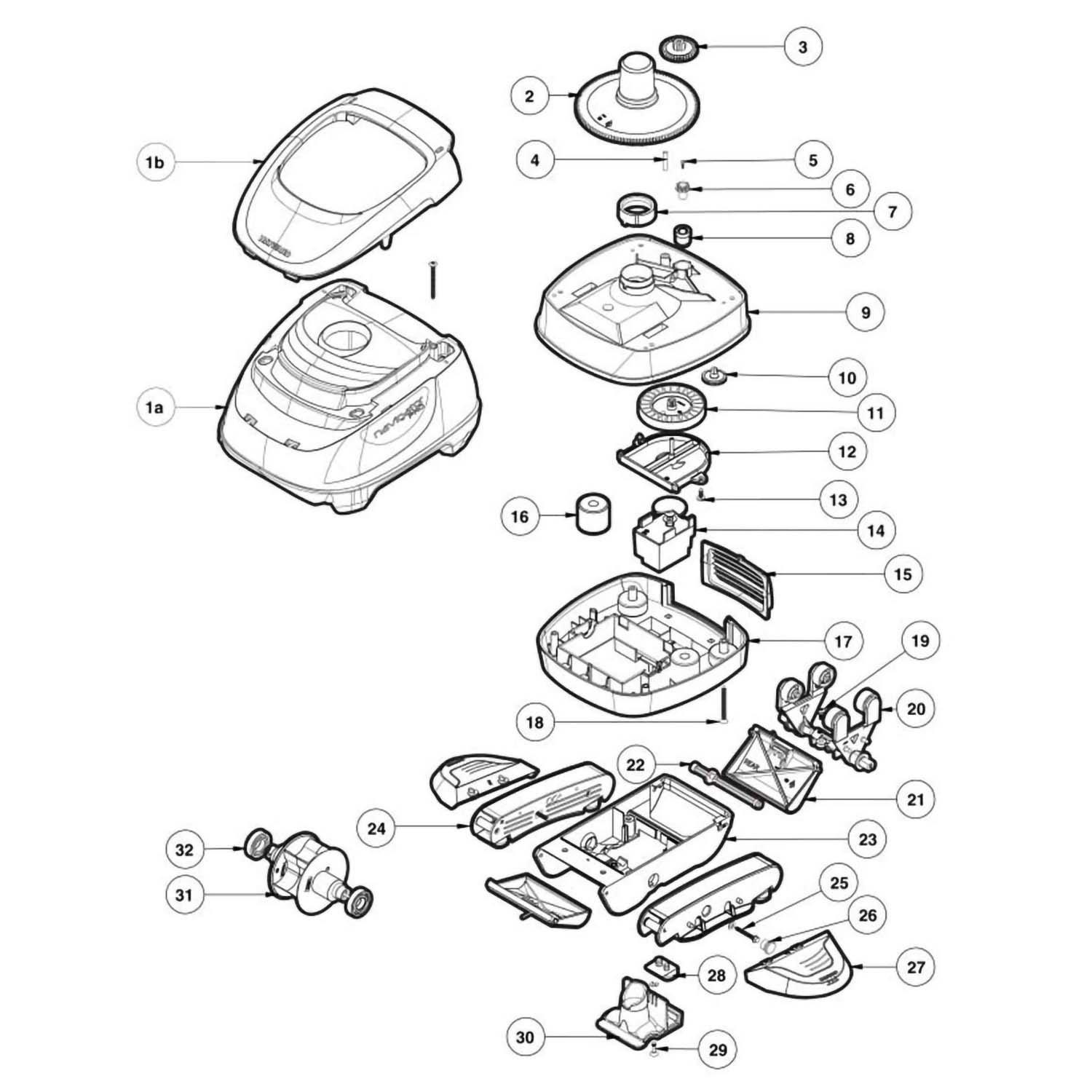 Navigator Pro Pool Cleaner Parts