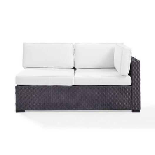 Crosley  Biscayne Loveseat with Mist Cushions