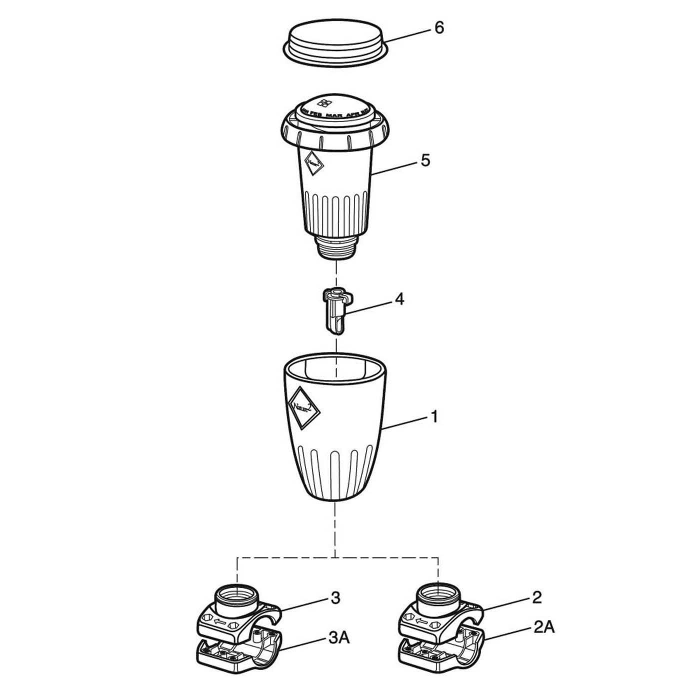 Zodiac Nature2 Express Pool Mineral Sanitizer Parts