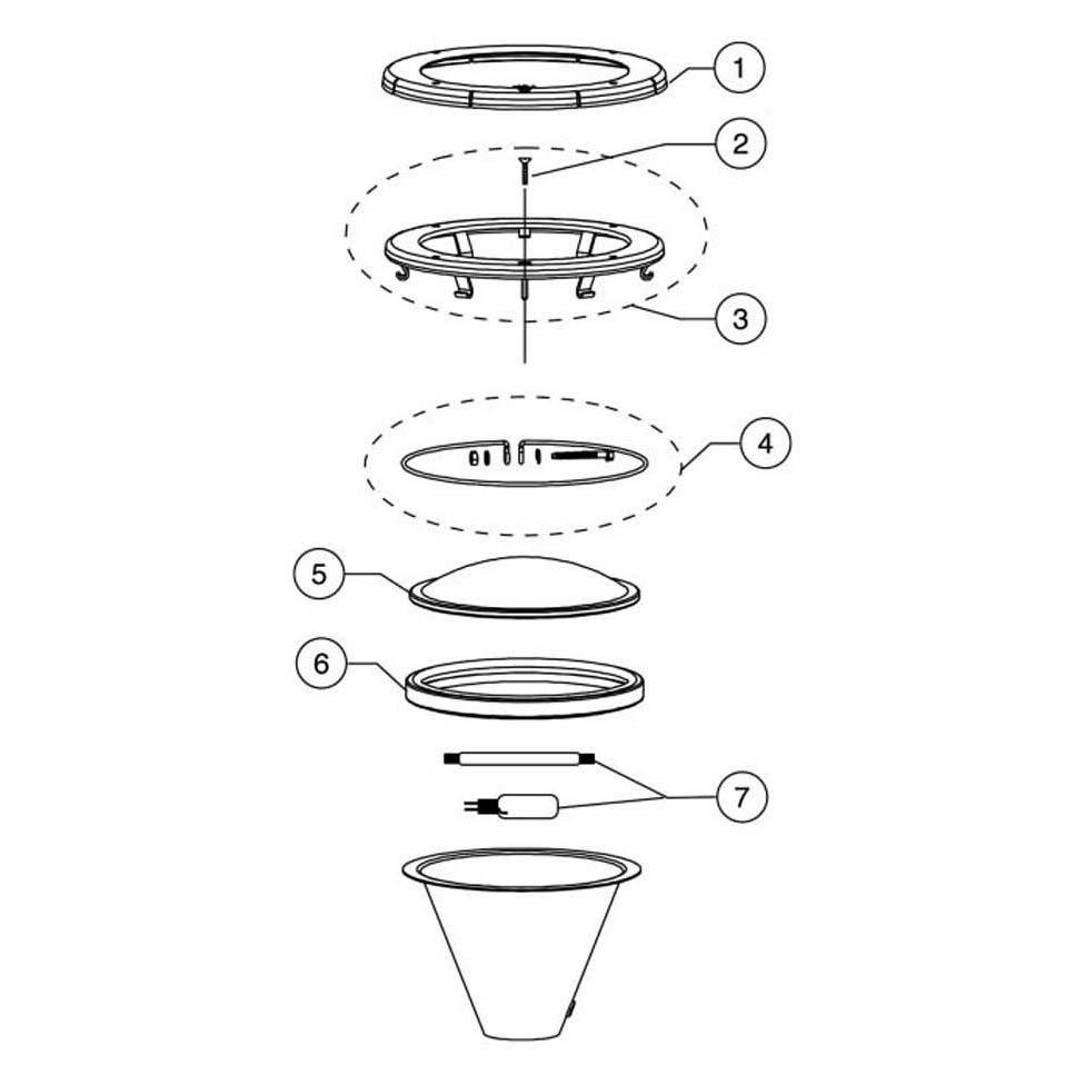 Pentair AmerQuartz Part Schematic
