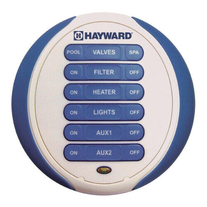 Hayward - Waterproof Wireless Spa-Side Remote 6 Function