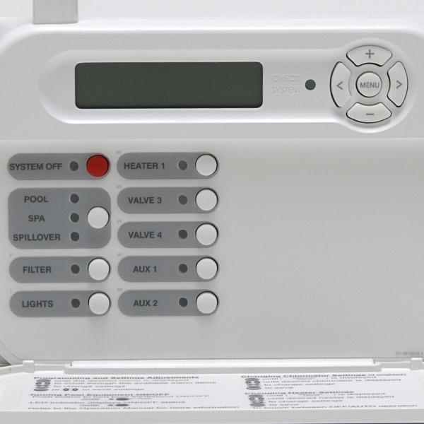 Pro Logic and Aqua Plus Wireless Wall Mount Display/Keypad White, for use with PS-4 System