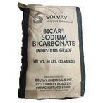 Solvay  Bicar Sodium Bicarbonate Alkalinity Up 50 lbs.