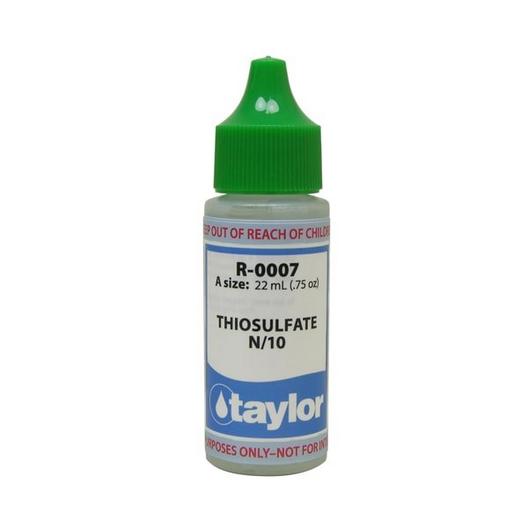Taylor Technologies  Thiosulfate #7 N/10 .75 oz.