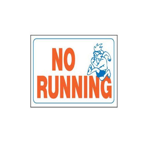 No Running - Sign