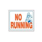 National Stock Sign  No Running  Sign