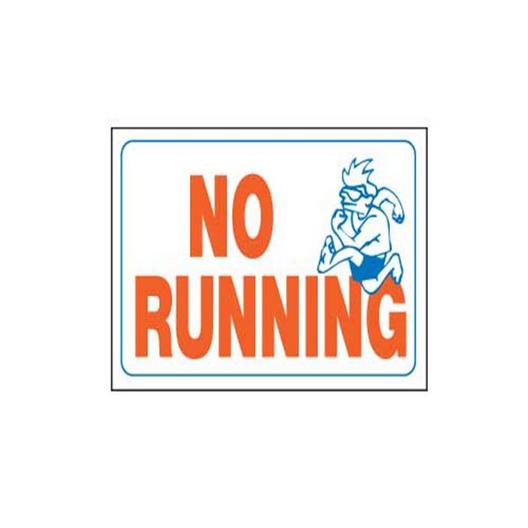National Stock Sign  No Running  Sign