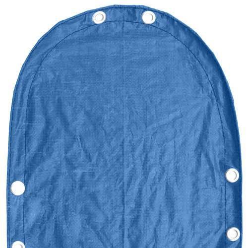 Oval Economy Above Ground Winter Pool Cover 8 Year Warranty Blue