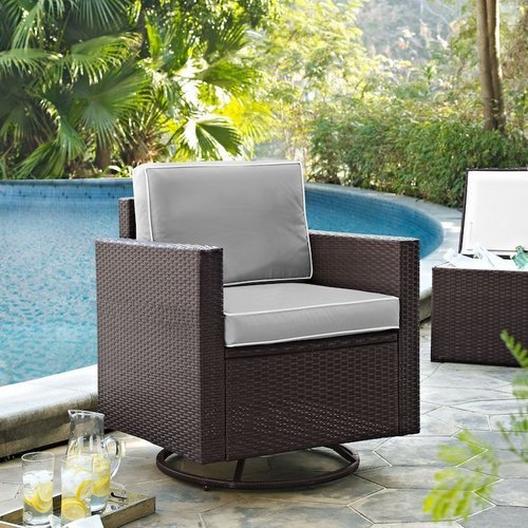 Crosley  PALM HARBOR SWIVEL ROCKER