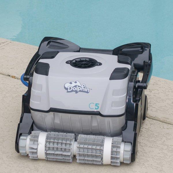 Dolphin Commercial C Series C5 Robotic Pool Cleaner Leslie's Pool