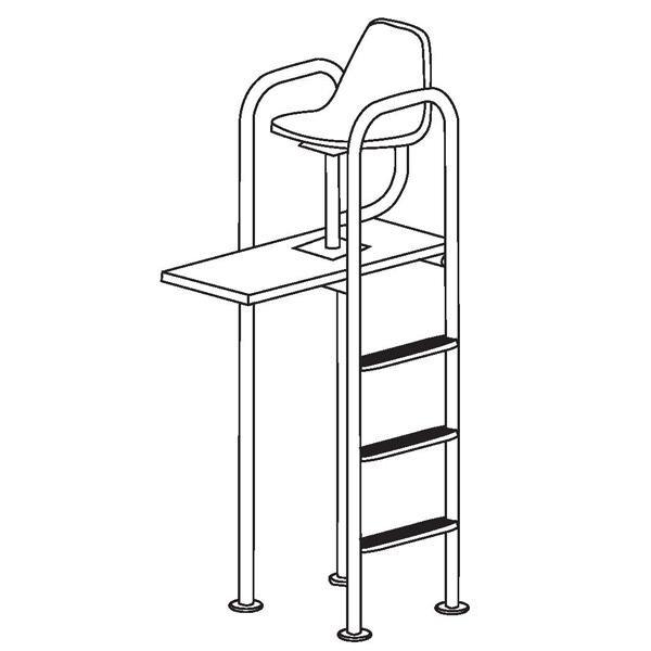 S.R Smith  Sr Smith Institutional Lifeguard Stand  Complete