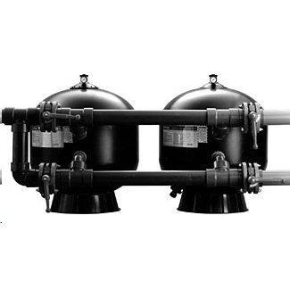Pentair  4in Tandem System Piping Kit for Plumbing Two Triton 100C or 140C Filters