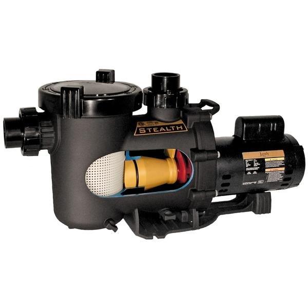 Jandy  Stealth Energy Efficient High Head 1HP Full Rated Single Speed Pool Pump 115V/230V